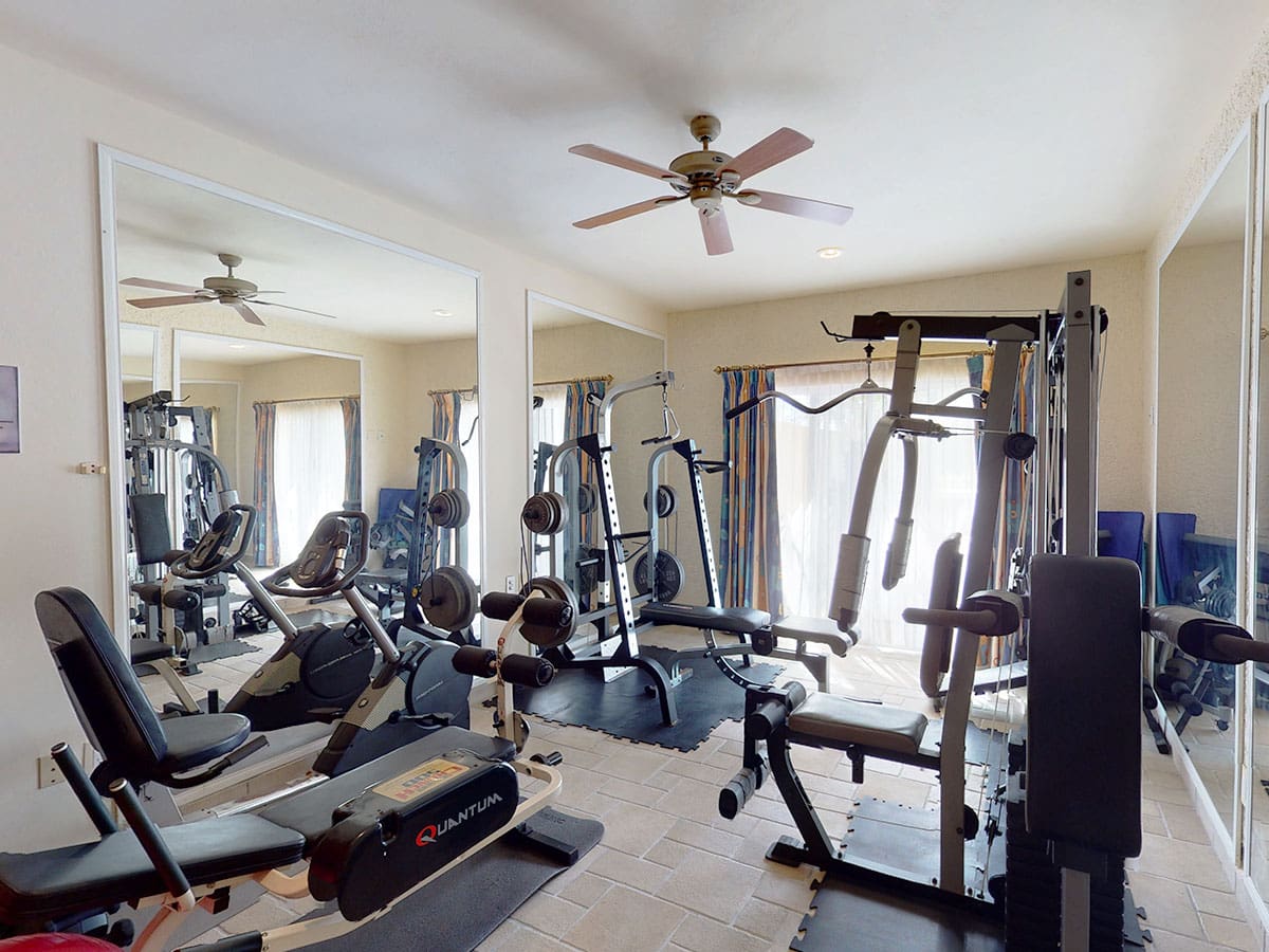 the villa gym